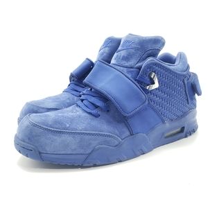 Mens Nike Air Trainer Victor Cruz Prm QS Men’s Size 11 “Giants Blue" 812637 400